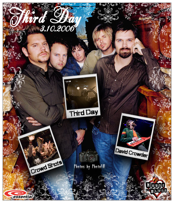 Third Day with David Crowder Band at House of Blues Las Vegas